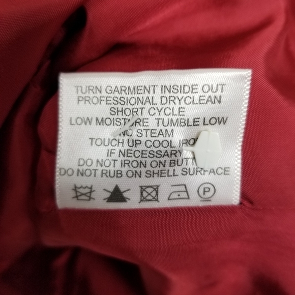 Tory Burch Callum Military Double Breasted Pea Coat Wool Blend Gold Star Red 10 - Picture 4 of 8